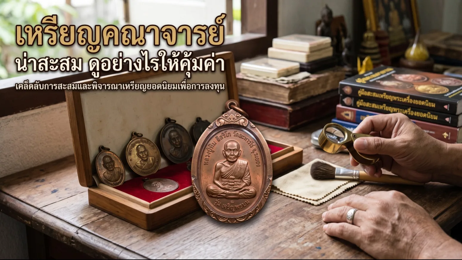 เหรียญคณาจารย์ น่าสะสม ดูอย่างไรให้คุ้มค่า