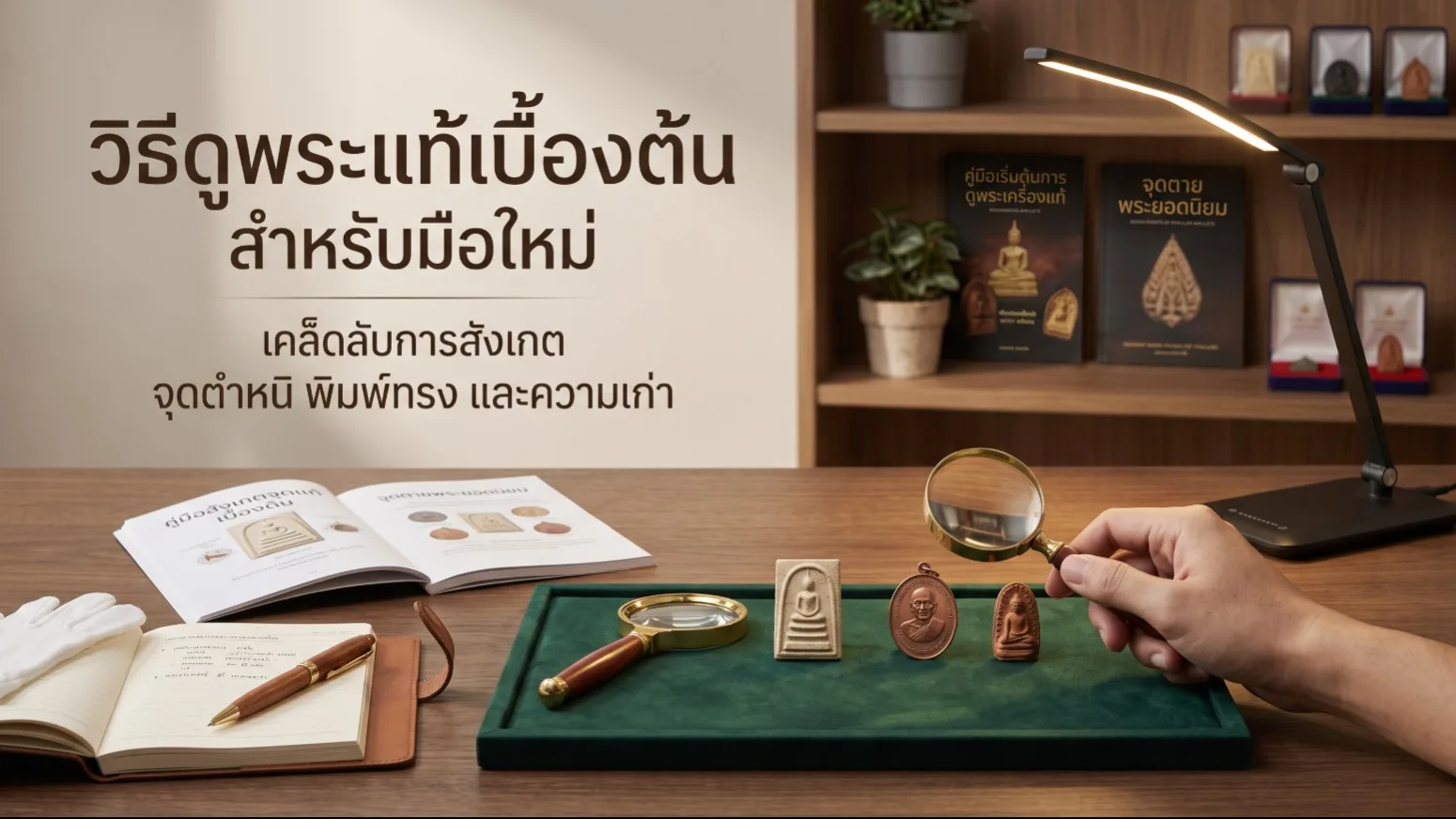 วิธีดูพระแท้เบื้องต้น สำหรับมือใหม่